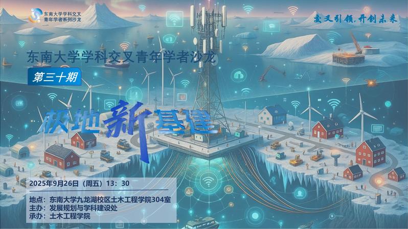 学科交叉青年学者沙龙第30期：极地新基建